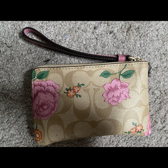 Coach reversible tote floral/pink - Picture 1 of 4